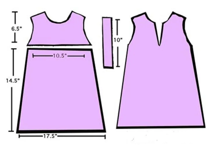 Patrones vestido niña 5 años - Imagui