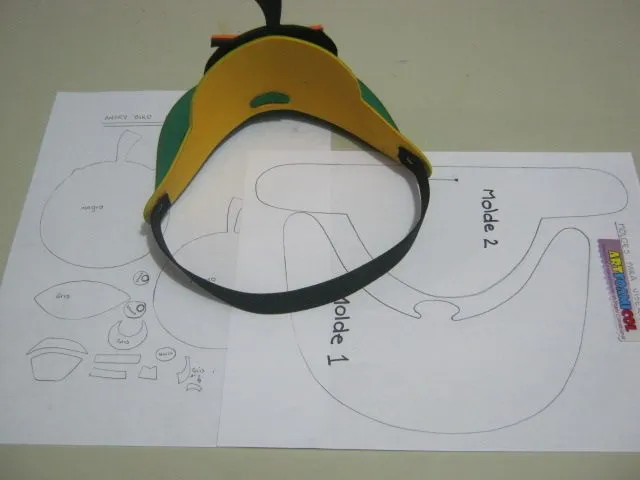 Viseras de Mickey Mouse con moldes - Imagui Viseras de Mickey Mouse con moldes - Imagui