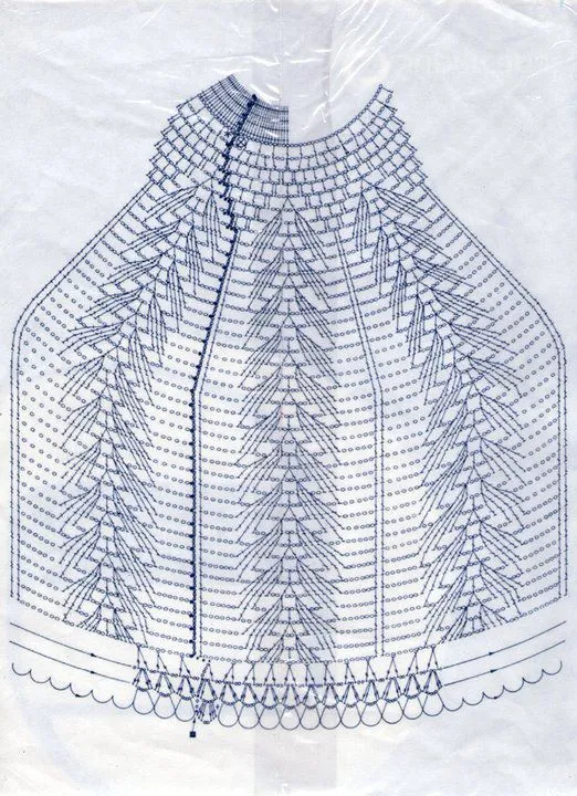 Chalecos tejidos a crochet patrones - Imagui