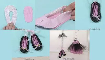 PASO A PASO CON JEANNINE: MINIATURAS TUTU Y ZAPATILLAS