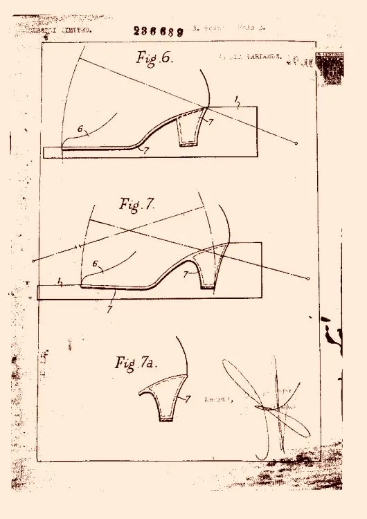 Imagen de moldes de tacones y zapatos de - Imagui Imagen de moldes de tacones y zapatos de - Imagui