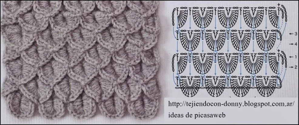 PATRONES=GANCHILLO = CROCHET = GRAFICOS =TRICOT = DOS AGUJAS ...