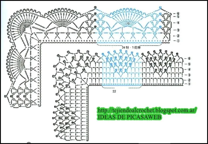 PATRONES=GANCHILLO = CROCHET = GRAFICOS =TRICOT = DOS AGUJAS ...