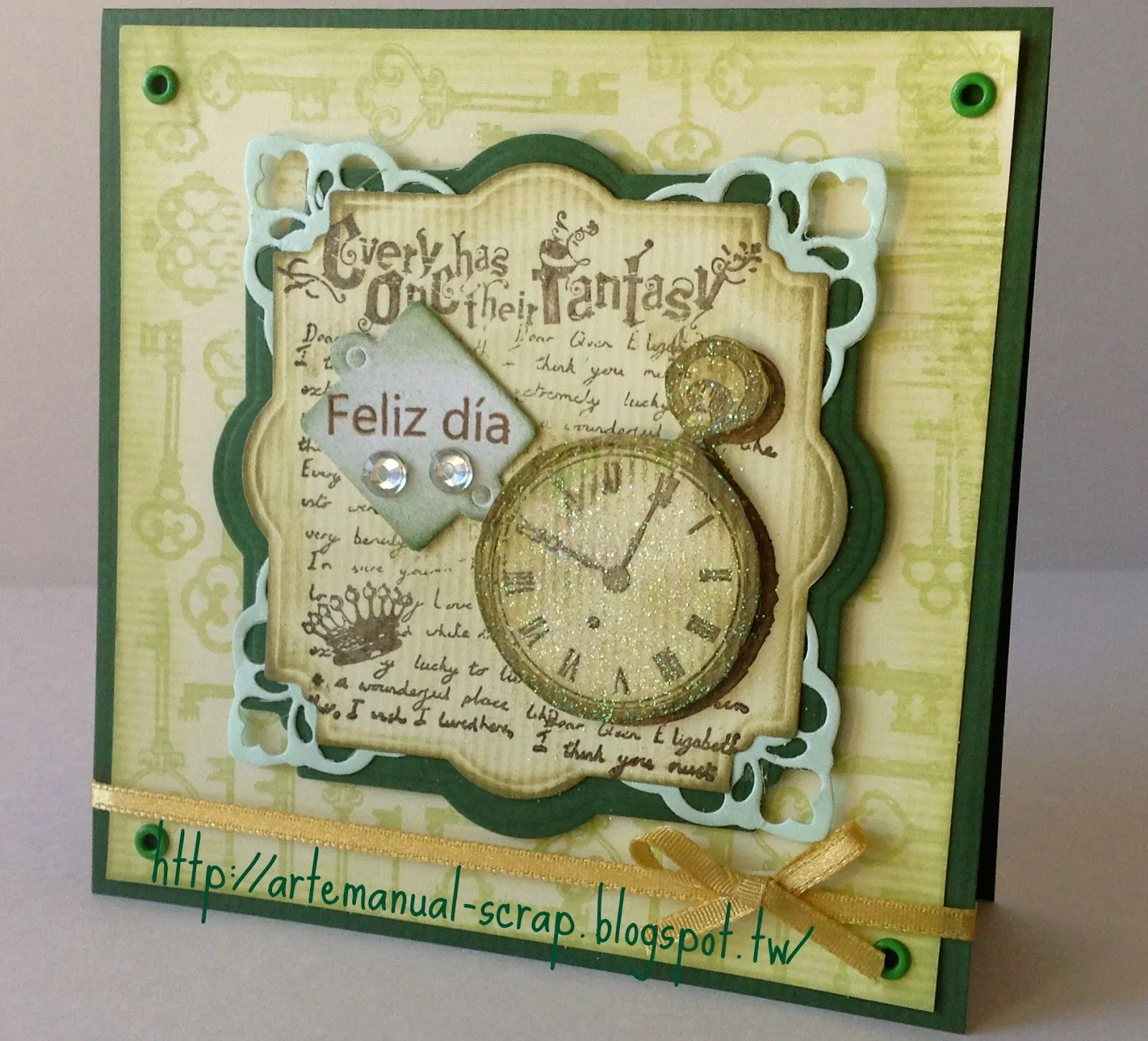 Patsy's Scrapbooking: Tarjeta con elemento 3D - Creaciones Uripao. Patsy's Scrapbooking: Tarjeta con elemento 3D - Creaciones Uripao.