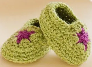 ZAPATOS PATUCOS DE BEBE A CROCHET : MODA INFANTIL ROPA para niños ...