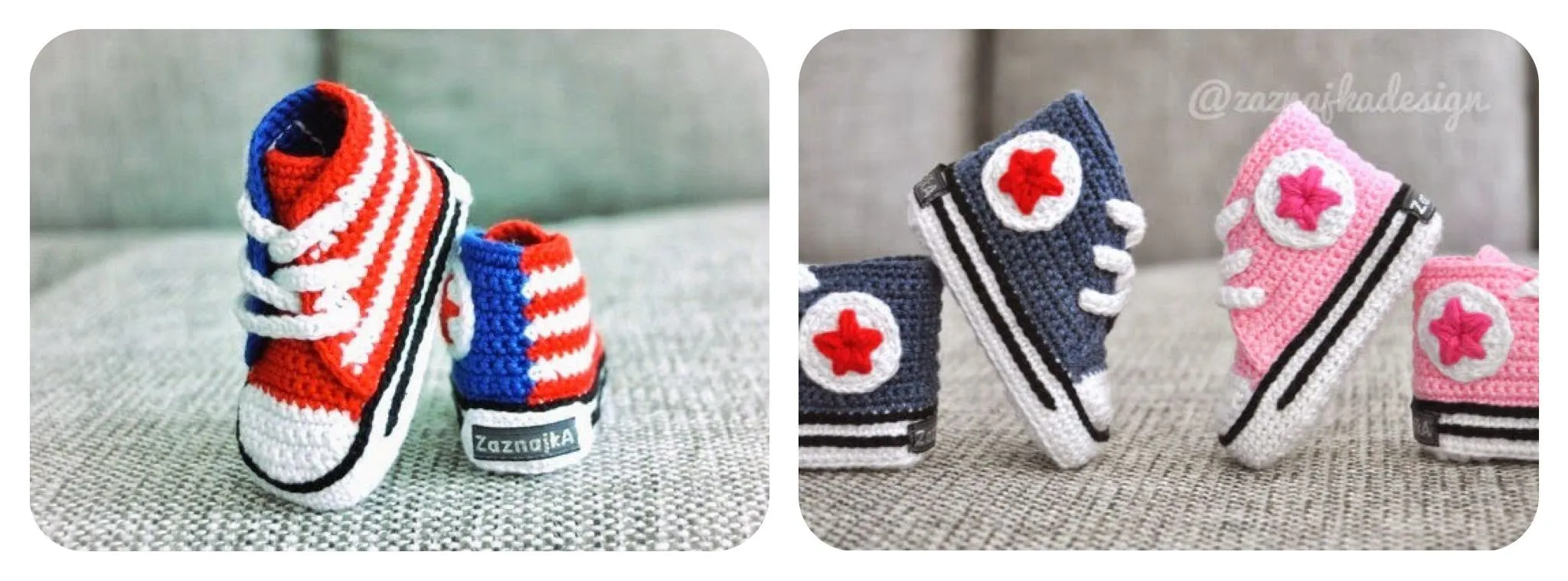 PATUCOS BEBÉ “CROCHETED ALL STAR” | CucoCuco PATUCOS BEBÉ “CROCHETED ALL STAR” | CucoCuco