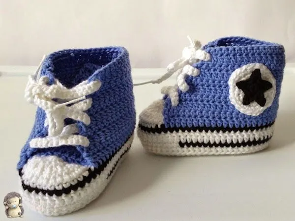 Patrones de converse de ganchillo - Imagui