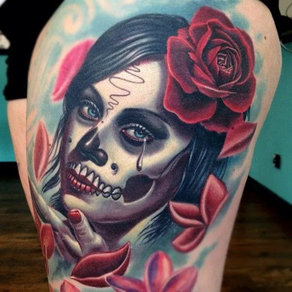 Paty às avessas: Tattoo Catrina