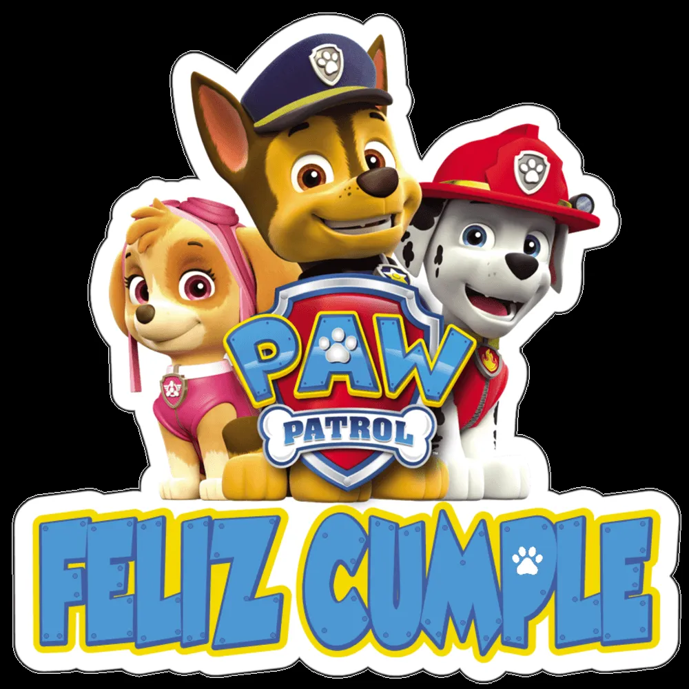 Paw Patrol Feliz Cumpleaños - El Taller de Hector | Imprimibles feliz cumpleaños, Fiesta infantil paw patrol, Carteles de feliz cumple Paw Patrol Feliz Cumpleaños - El Taller de Hector | Imprimibles feliz cumpleaños, Fiesta infantil paw patrol, Carteles de feliz cumple