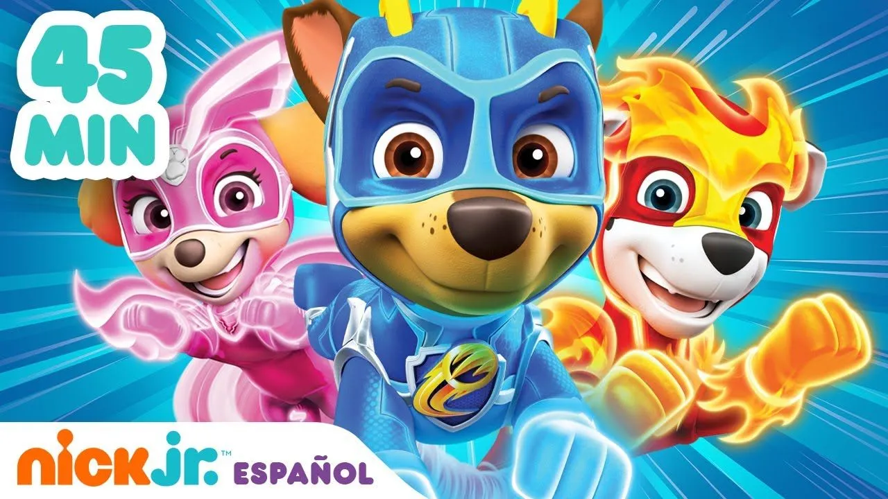 Paw Patrol, Patrulla de cachorros | ¡Los rescates más valientes de los Mighty Pups! | Nick Jr. - YouTube Paw Patrol, Patrulla de cachorros | ¡Los rescates más valientes de los Mighty Pups! | Nick Jr. - YouTube