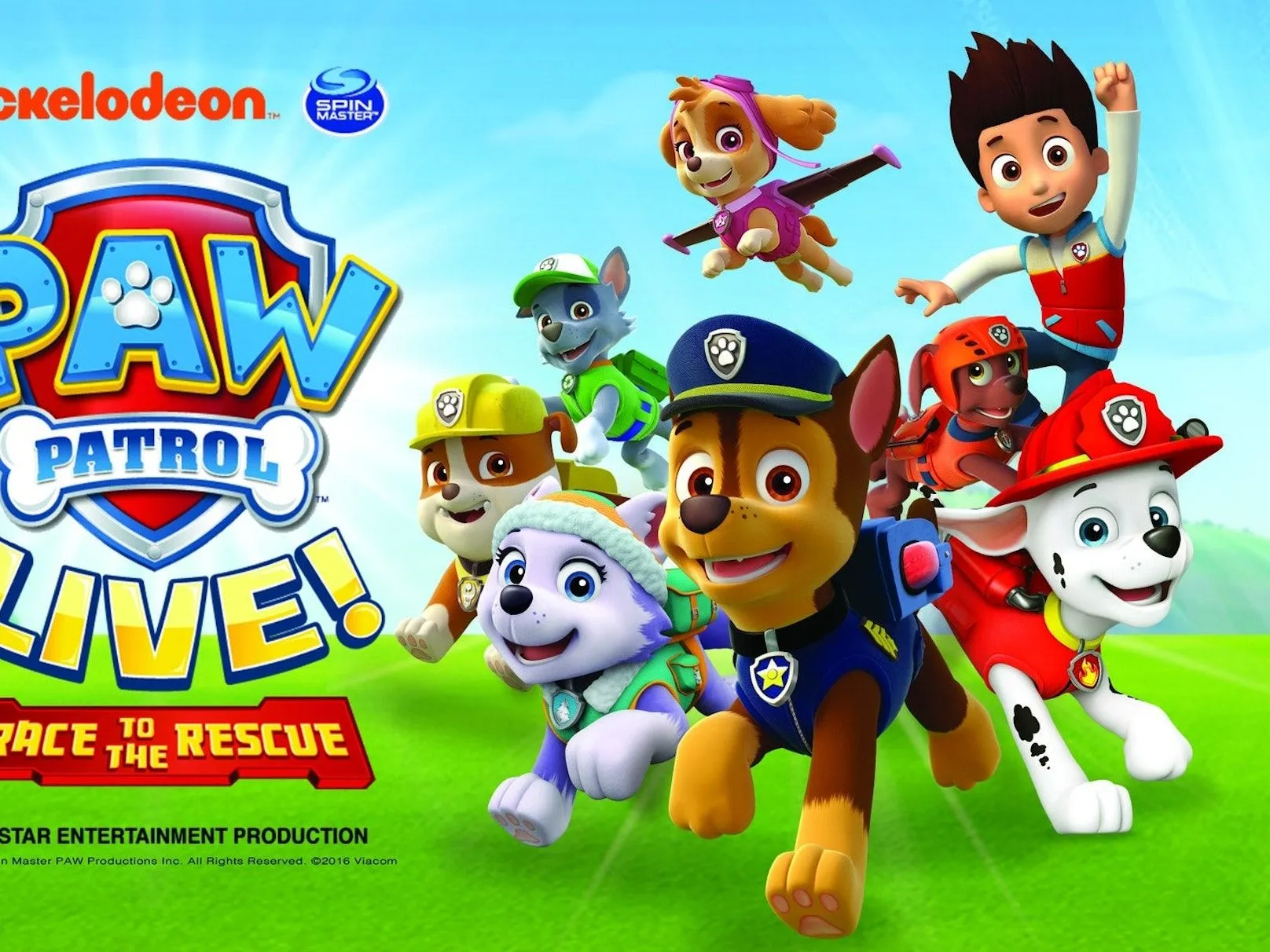 Paw Patrol - Race To The Rescue Glasgow Tickets, SECC, 18th Jul ...