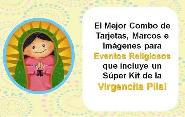 Moldes para Cajas, Tarjetas, Envolturas, Kit Virgencita Plis - Desc... Moldes para Cajas, Tarjetas, Envolturas, Kit Virgencita Plis - Desc...