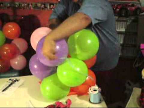 Payasito con globo sin base y con contrapeso - YouTube