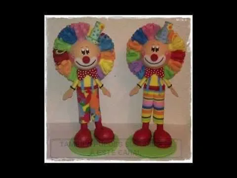 PAYASITOS EN FOAMI O GOMA EVA PARA FIESTAS INFANTILES VARIOS ... PAYASITOS EN FOAMI O GOMA EVA PARA FIESTAS INFANTILES VARIOS ...
