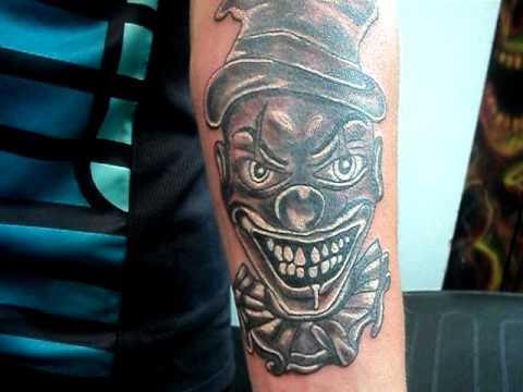 PAYASO DIABOLICO BURLESCO TATTOO , TATUAJES OSORNO KACHUREOS LA ...