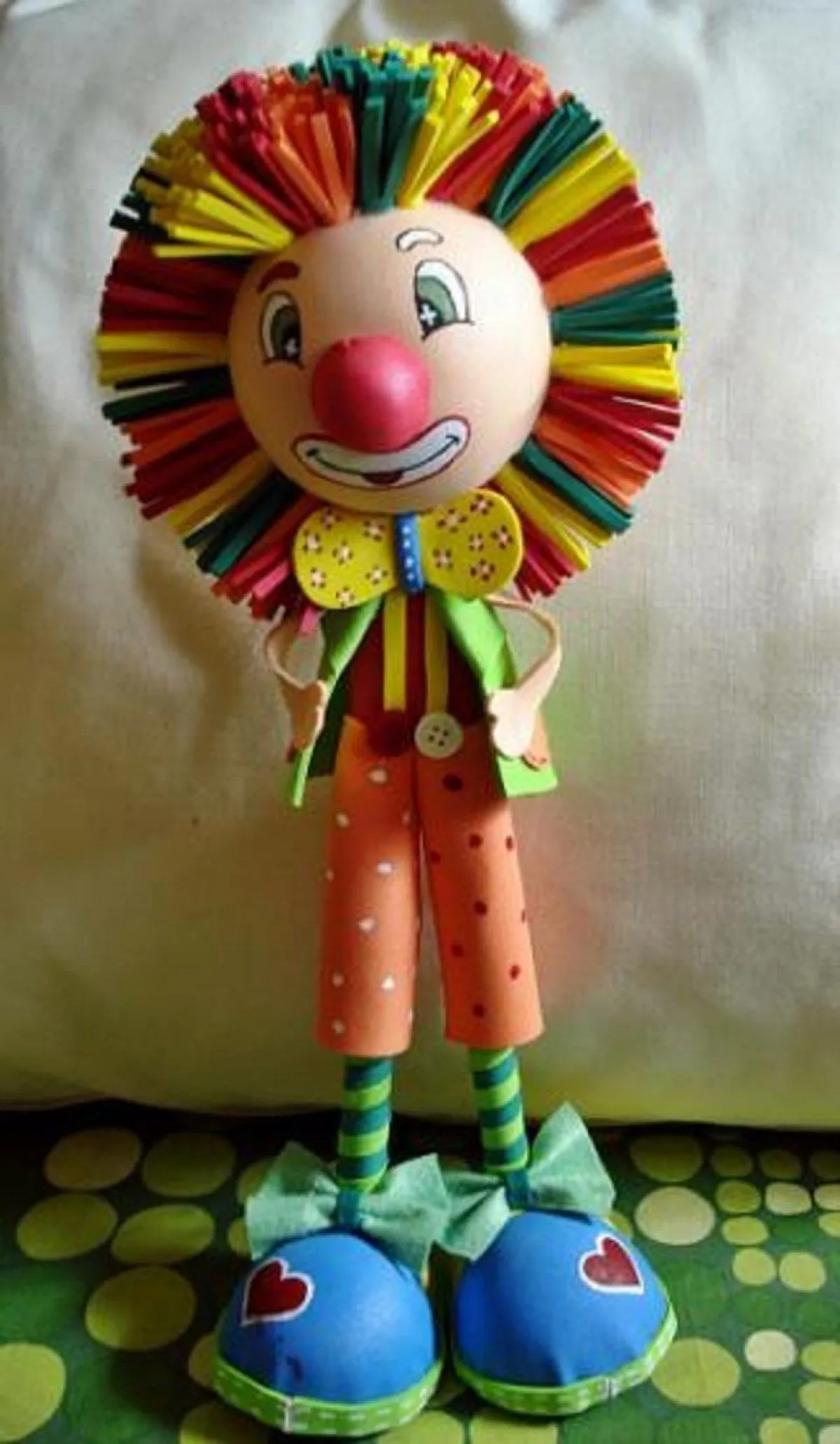 Como hacer un payaso fofucho | Muñecas Fofuchas Como hacer un payaso fofucho | Muñecas Fofuchas