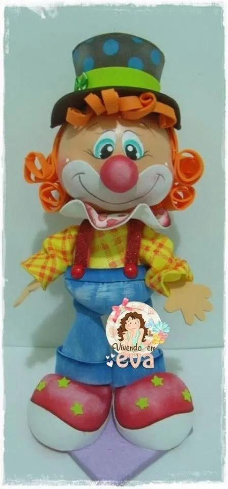 Imagen de payaso en microporoso - Imagui