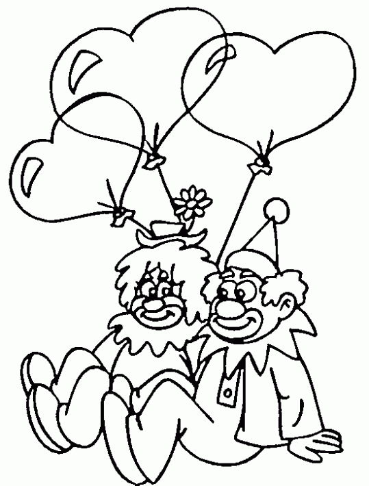 Payaso triste para colorear - Imagui