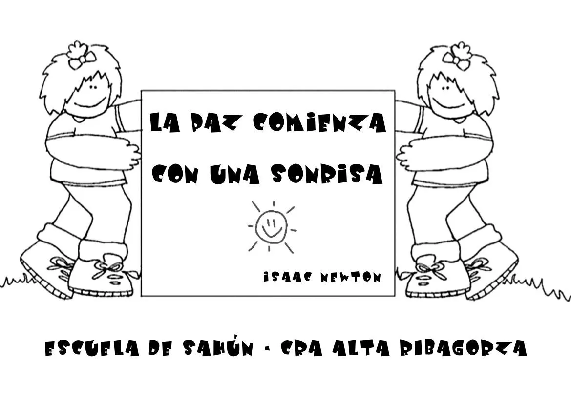 La paz comienza con una sonrisa | escuelarural.net La paz comienza con una sonrisa | escuelarural.net