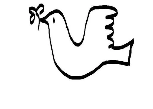DIA DE LA PAZ DIBUJOS DE PALOMAS PARA IMPRIMIR Y PINTAR