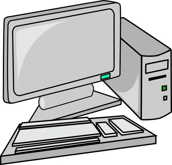 PC de escritorio clipart Vector de imágenes prediseñadas ... PC de escritorio clipart Vector de imágenes prediseñadas ...