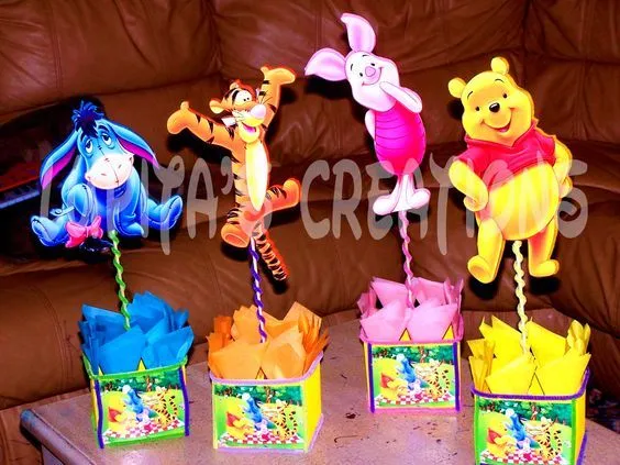 4 pc of winnie the pooh centerpieces | Party | Pinterest ... 4 pc of winnie the pooh centerpieces | Party | Pinterest ...