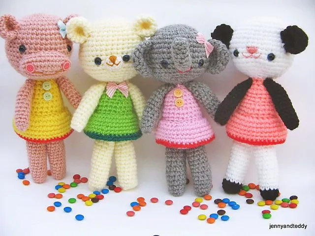 pdf amigurumi crochet pattern girlgang pdf amigurumi crochet pattern girlgang