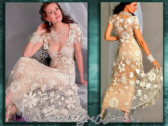 Vestidos a crochet ruso - Imagui