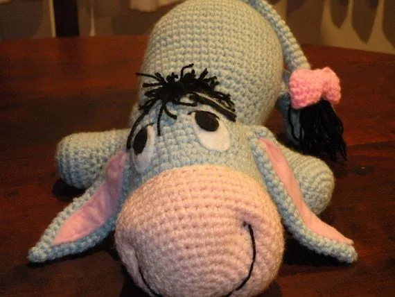 PDF Eeyore Igor burrito 30 cm amigurumi por siemprejosefina