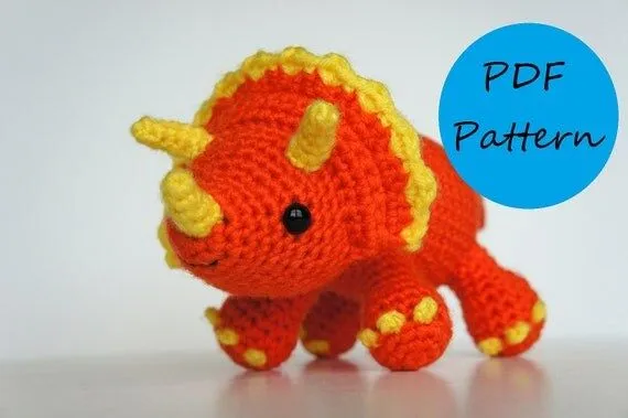 PDF del ganchillo patrón de Amigurumi por ChristinasYarnCrafts