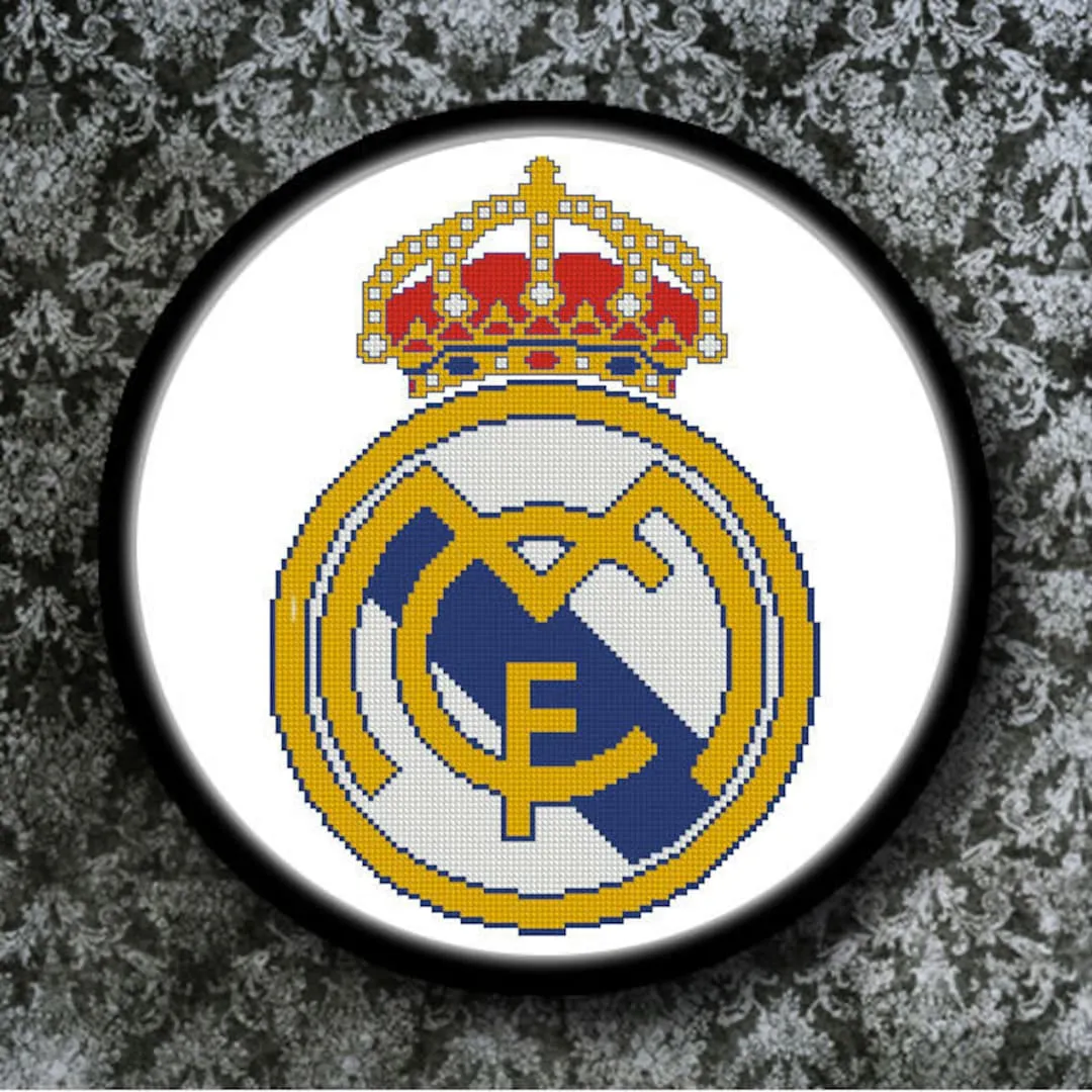 PDF Gráfico Punto de Cruz Escudo Fútbol Real Madrid Punto de - Etsy México PDF Gráfico Punto de Cruz Escudo Fútbol Real Madrid Punto de - Etsy México
