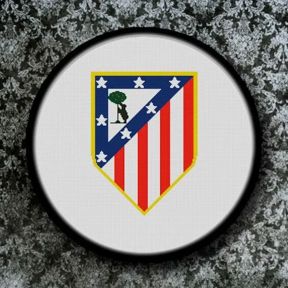 PDF Gráfico Punto de Cruz, Escudo Fútbol Atlético de Madrid, Cross Stitch Pattern - Etsy España PDF Gráfico Punto de Cruz, Escudo Fútbol Atlético de Madrid, Cross Stitch Pattern - Etsy España