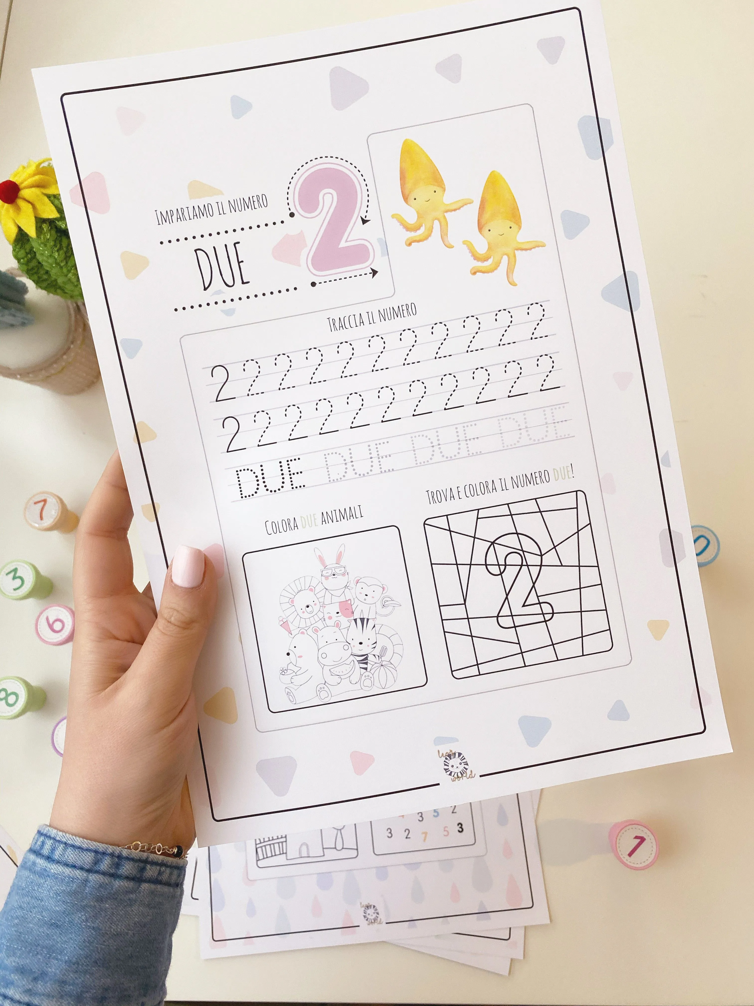 PDF Stampabile - Impariamo i numeri... da 1 a 10! – Leo's World Store PDF Stampabile - Impariamo i numeri... da 1 a 10! – Leo's World Store