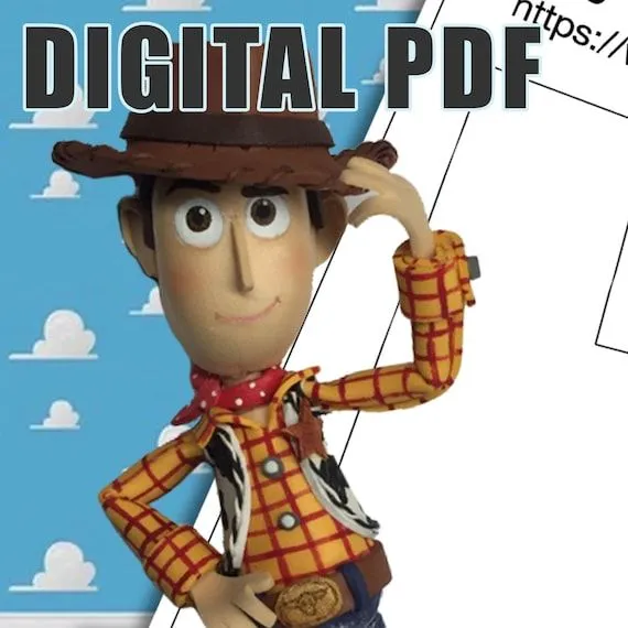 PDF Woody moldes para min-fofucha y fofulapiz - Etsy México PDF Woody moldes para min-fofucha y fofulapiz - Etsy México