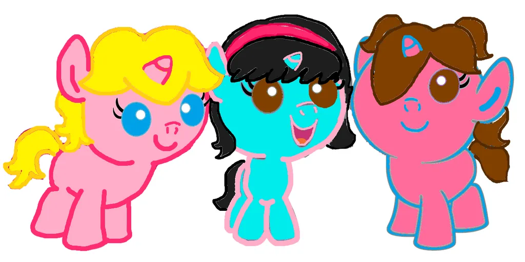 Peach,Valentinax y Maria bebes ponis by carolina5000 on DeviantArt Peach,Valentinax y Maria bebes ponis by carolina5000 on DeviantArt