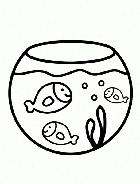 pecera | Dibujos y juegos, para pintar y colorear pecera | Dibujos y juegos, para pintar y colorear