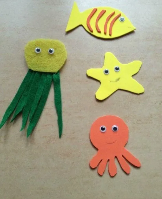 Peces archivos • Manualidades con Foamy