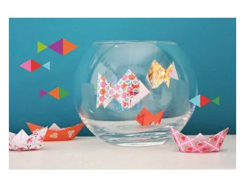 Peces | Descargables Gratis para Imprimir: Paper toys, diseño ...