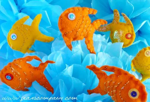 Como hacer peces de fieltro > Decoracion Infantil y Juvenil, Bebes ... Como hacer peces de fieltro > Decoracion Infantil y Juvenil, Bebes ...