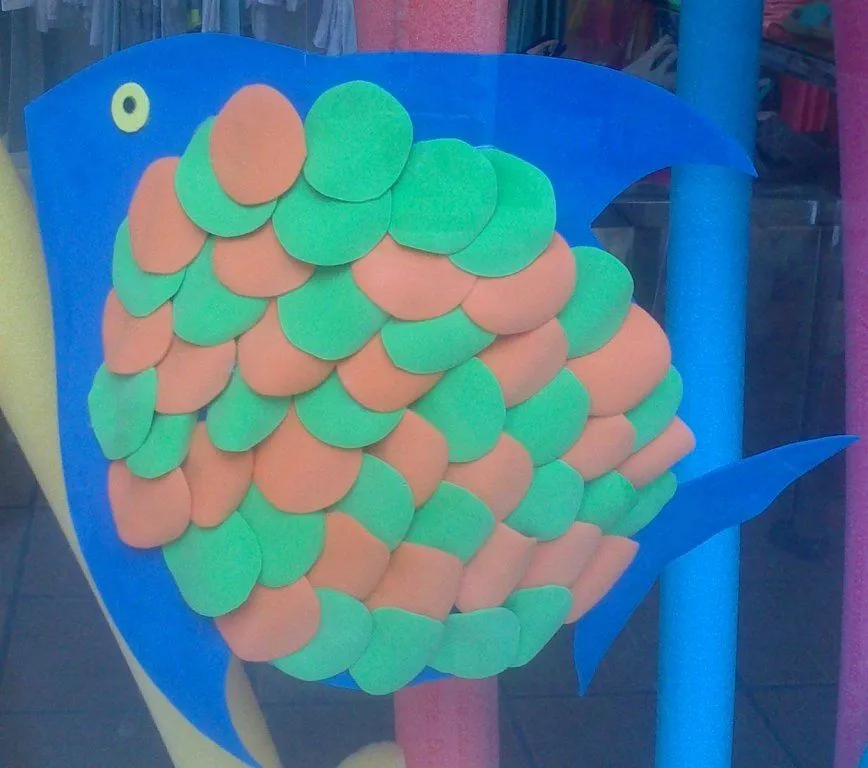 peces con goma eva | Aprender manualidades es facilisimo. peces con goma eva | Aprender manualidades es facilisimo.
