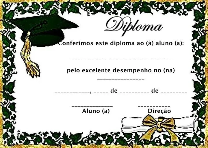 Pedagógiccos: Diplomas e certificados para formatura infantil ... Pedagógiccos: Diplomas e certificados para formatura infantil ...