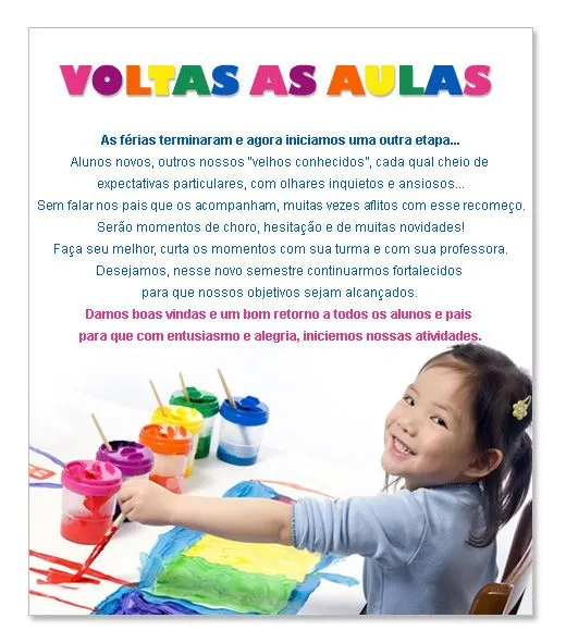 Pedagógiccos: Mensagens de volta às aulas