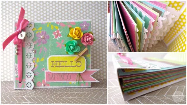 Pega papel o tijeras: Tutorial: Miniálbum de sobres archivador Pega papel o tijeras: Tutorial: Miniálbum de sobres archivador