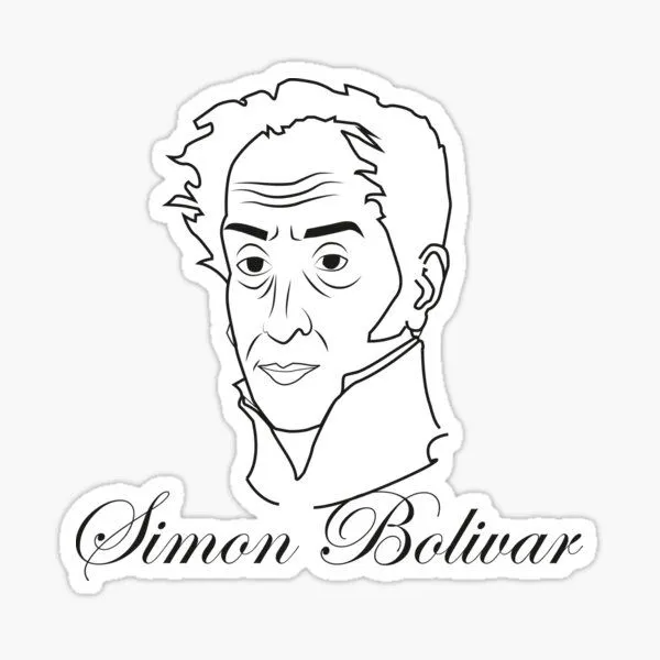Pegatina for Sale con la obra «Simon Bolivar» de Maroun | Redbubble Pegatina for Sale con la obra «Simon Bolivar» de Maroun | Redbubble