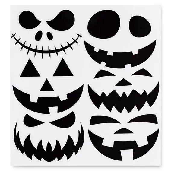 Pegatinas para calabazas Halloween. Venta online Tamaño Pequeño Blísters 1 blíster Pegatinas para calabazas Halloween. Venta online Tamaño Pequeño Blísters 1 blíster