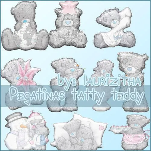 Pegatinas osito teddy 3D by ~Laurizitha on deviantART Pegatinas osito teddy 3D by ~Laurizitha on deviantART