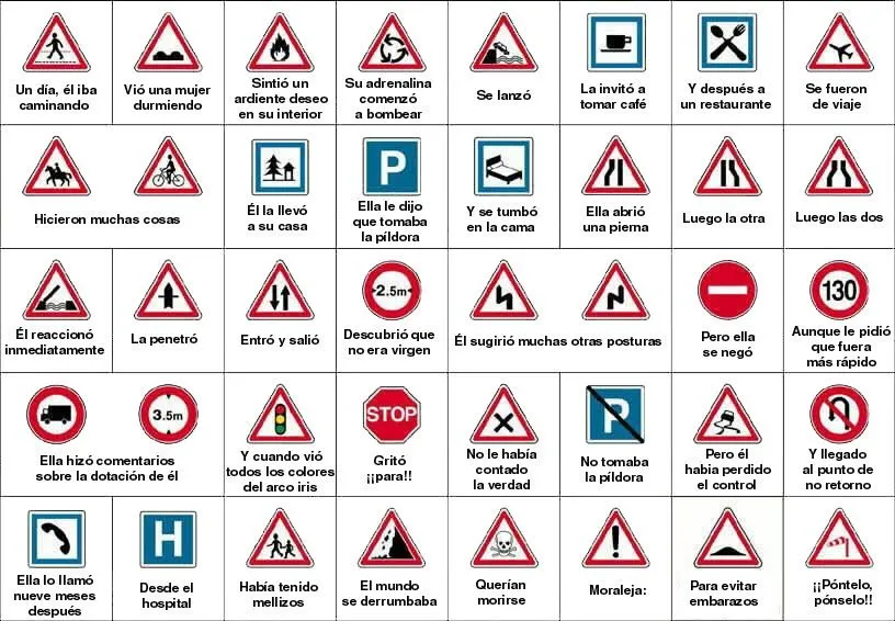 Las señales de trafico - Imagui