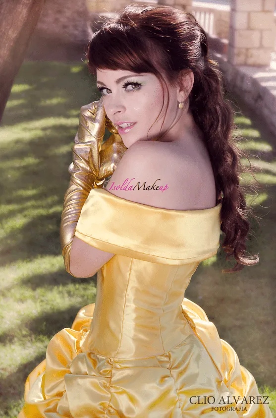 Peinado de bella Disney - Imagui