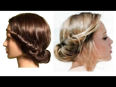 PEINADO BOHEMIO SUPER FACIL recogido para cabello mediano - YouTube PEINADO BOHEMIO SUPER FACIL recogido para cabello mediano - YouTube