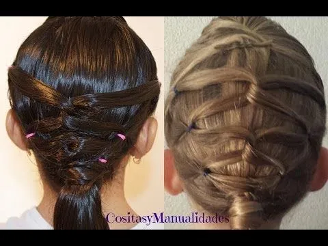 Peinado Con Coletas| Peinados Para Ninas| Peinados Sencillos y ... Peinado Con Coletas| Peinados Para Ninas| Peinados Sencillos y ...